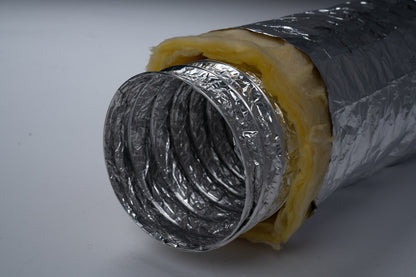 4 in x 25 ft. SKY Insulated Flame-Retardant Aluminum Flexible Air Duct R4.2