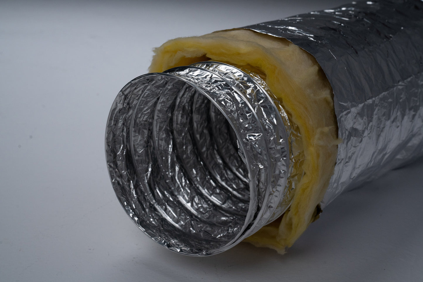 6 in x 25 ft. SKY Insulated Flame-Retardant Aluminum Flexible Air Duct R8